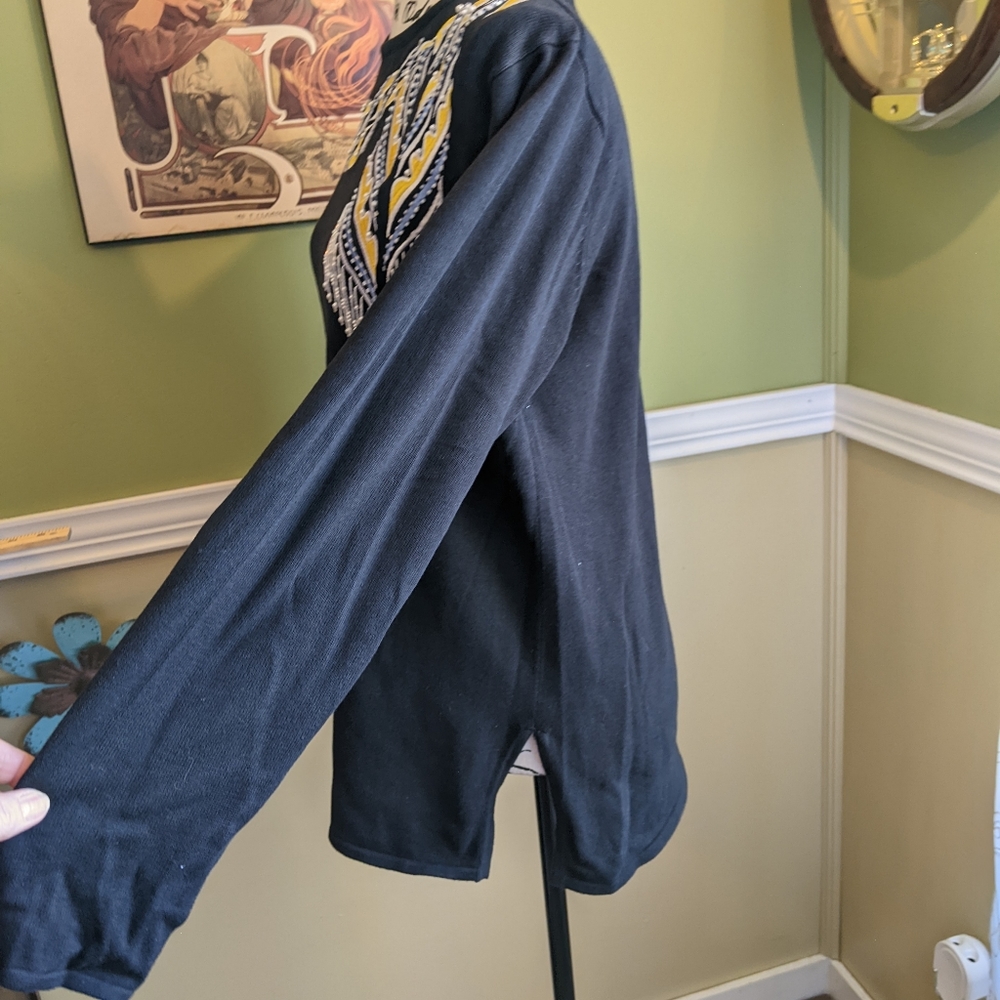 Bob Mackie Wearable Art Sweater - image 6